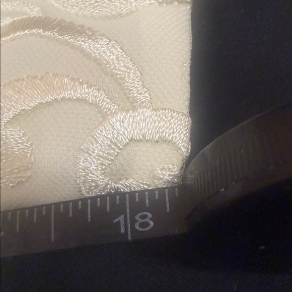 Eloquii Ivory Lace Blouse - Picture 9 of 12